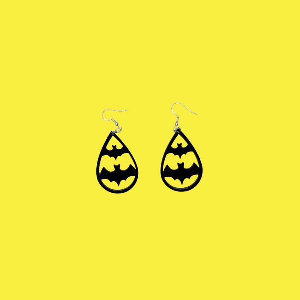 Batty Dangling Earrings